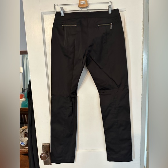 MEXX BLACK TROUSERS, side buckle size 8 - Picture 2 of 4